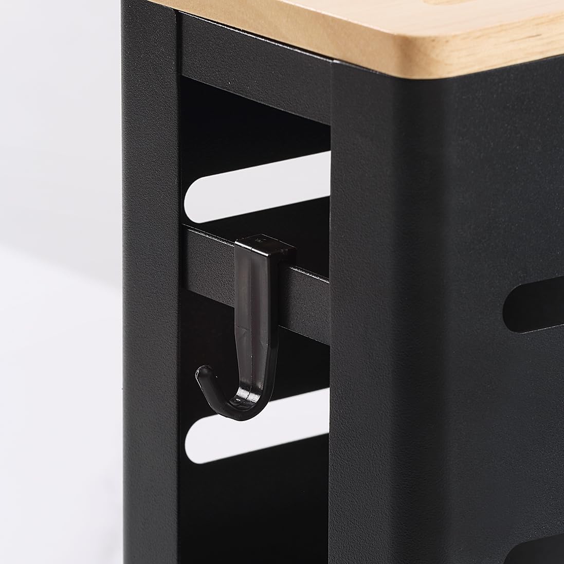 Giftburg Kitchen Knife Holder 8 Slots Durable Space-Saving Organizer