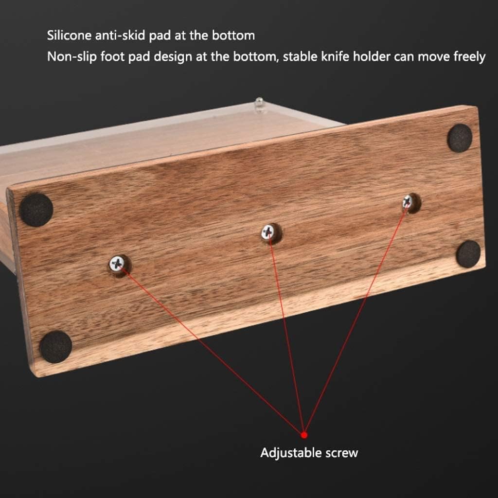 Premium Wooden Knife Holder