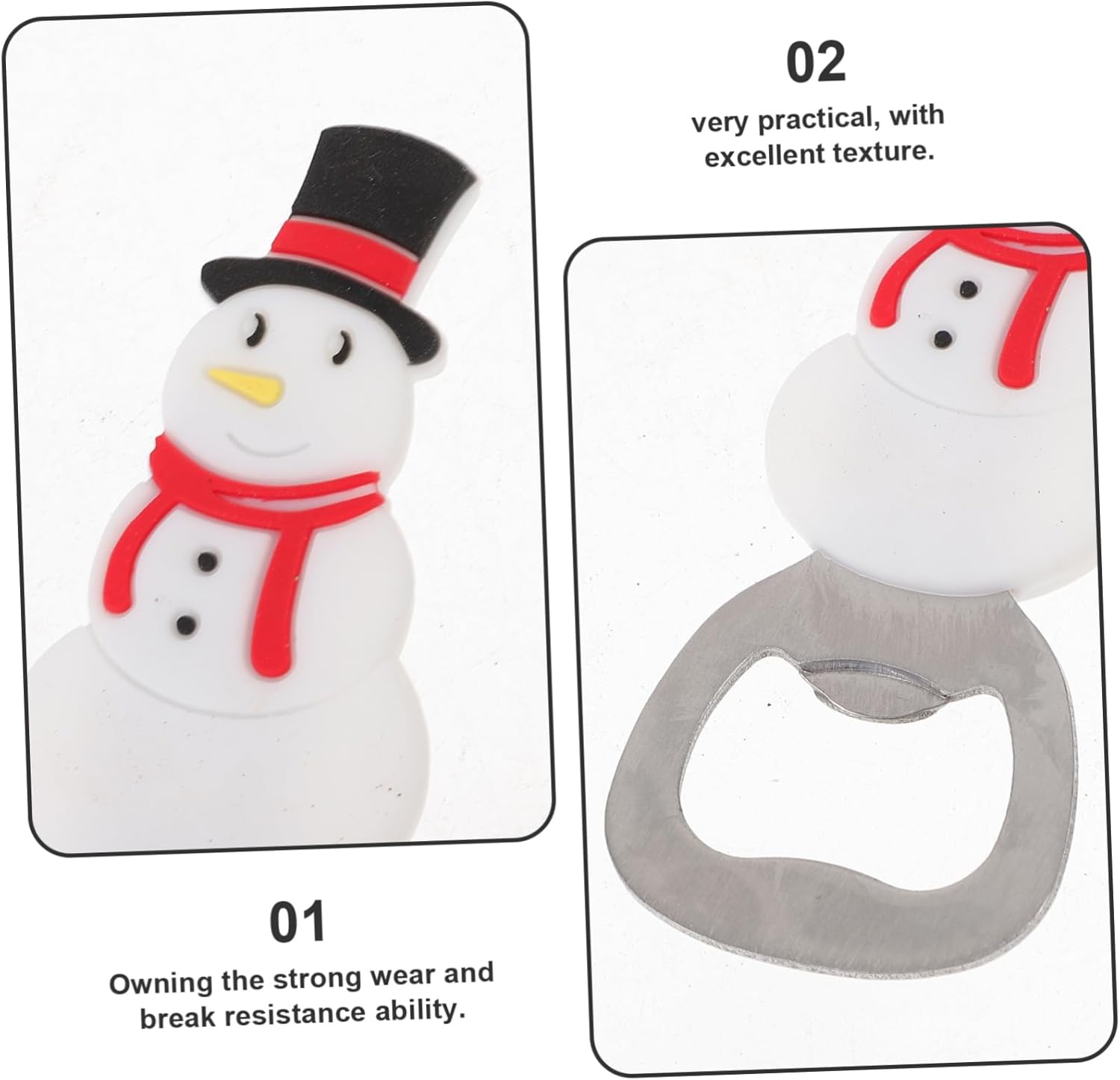 PRETTYZOOM Nutcracker Magnetic Beer Can Opener