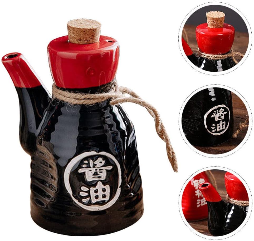 Alipis Japanese Ceramic Condiment Dispenser