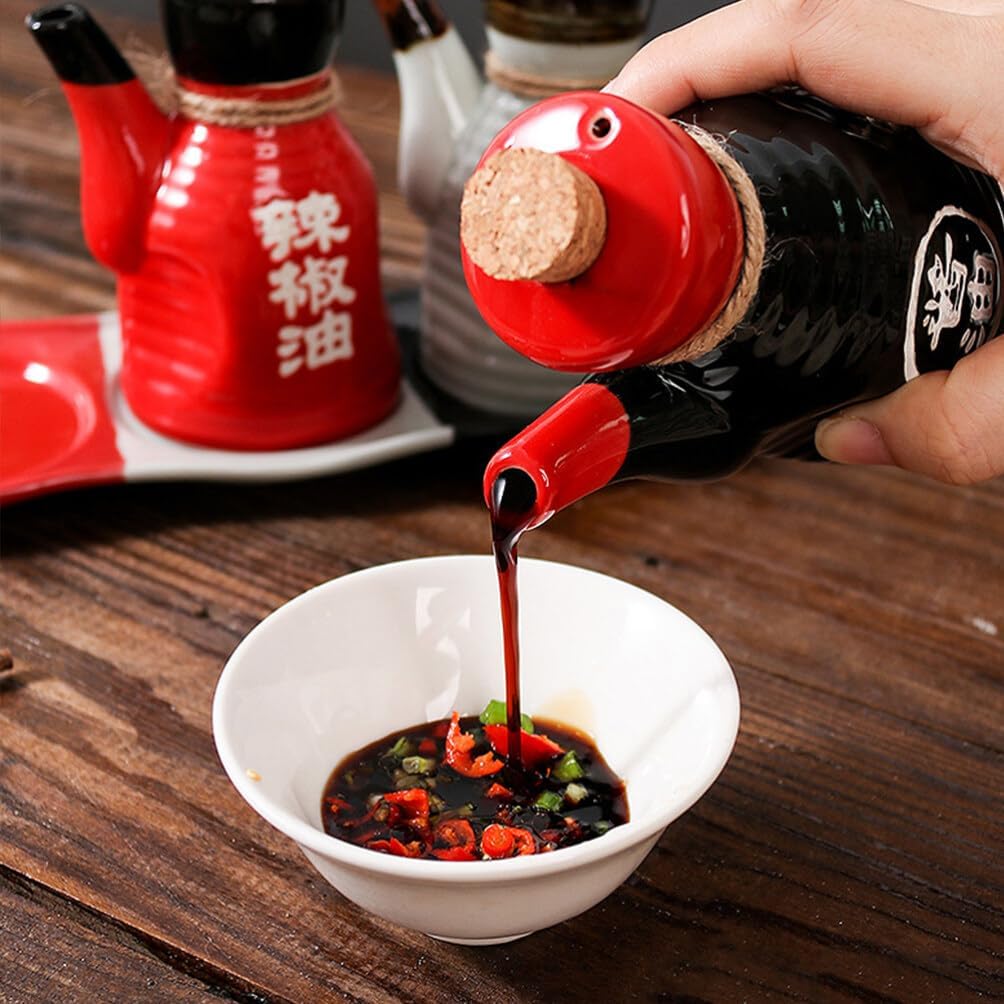 Alipis Japanese Ceramic Condiment Dispenser