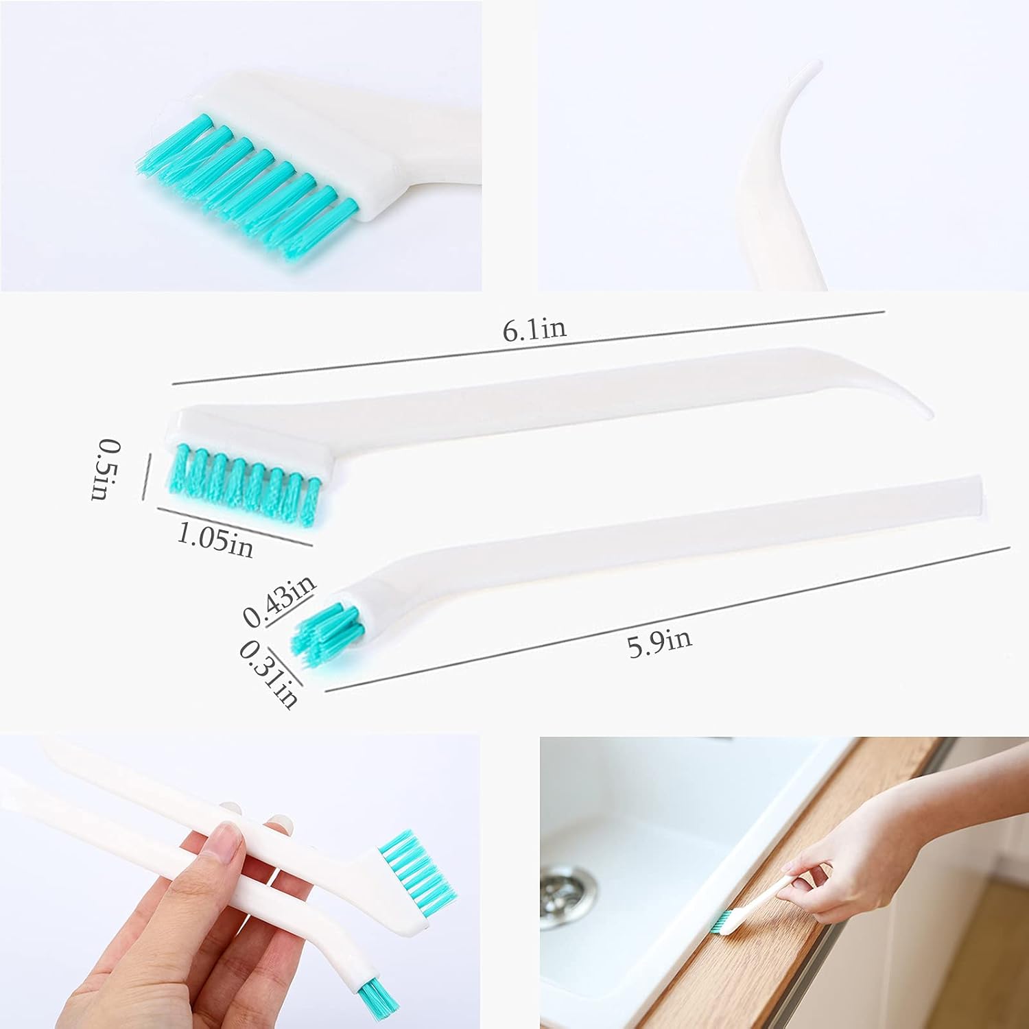 5-Piece Premium Kitchen Cleaning Kit with 3D Design