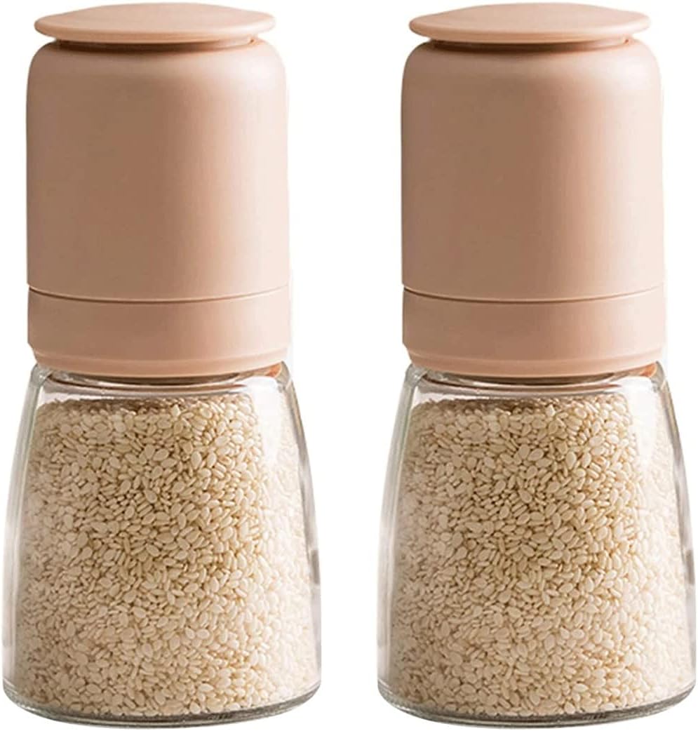 Salt and Pepper Mill Set for Cooking and Dining