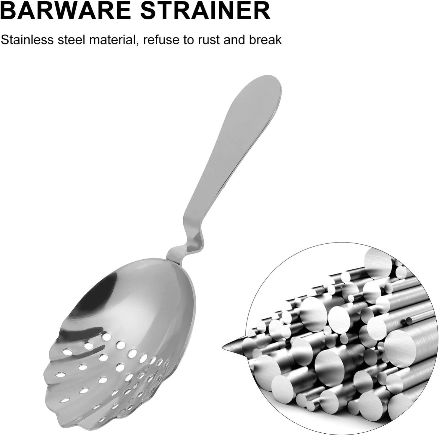 Hemoton Strainer Spoon Your Bartender Tool for Cleaner Cocktails