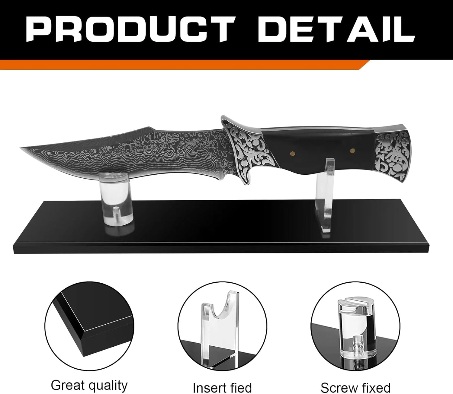 Acrylic Knife Display Stand