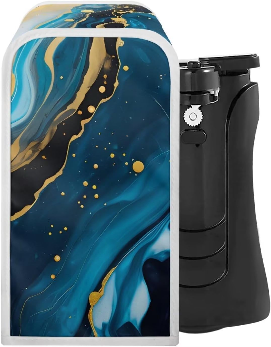 Oamsistay Blue Marble Print Dust Cover for Can Opener