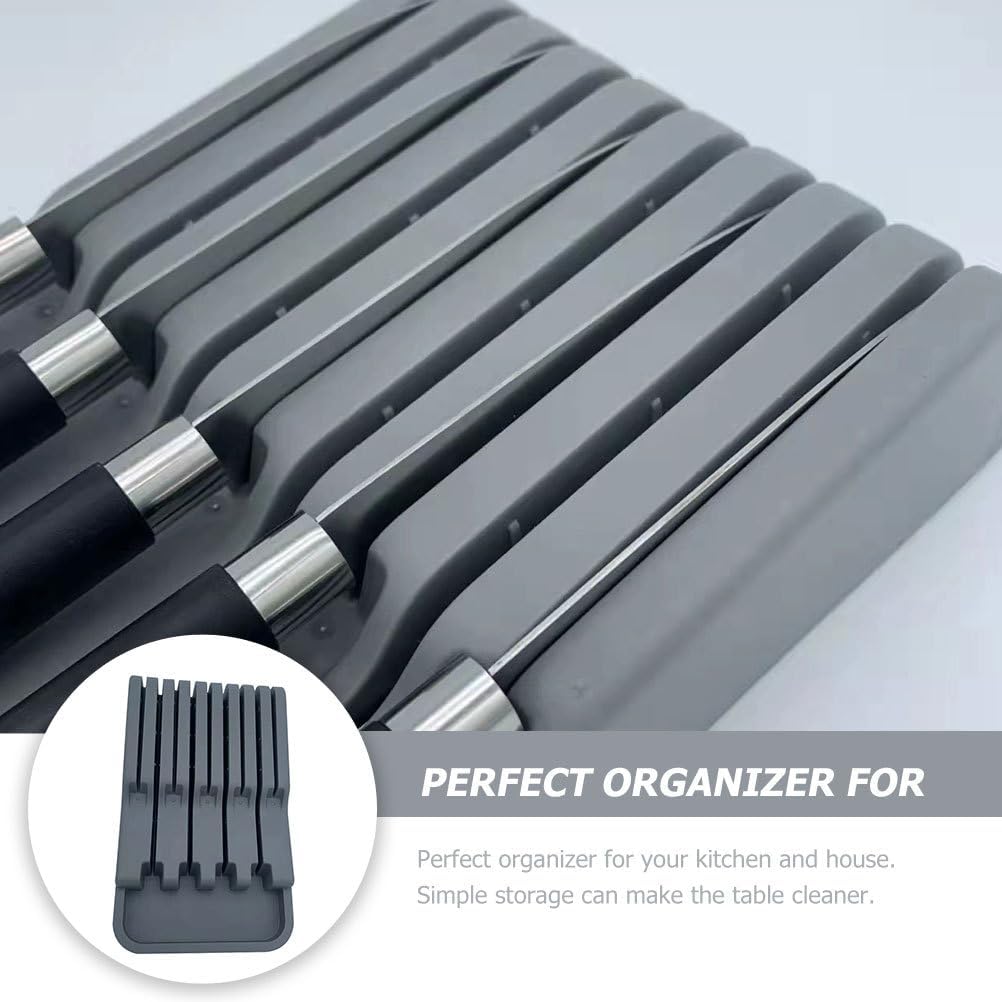 PACKOVE Sharp Durable Kitchen Knife Block