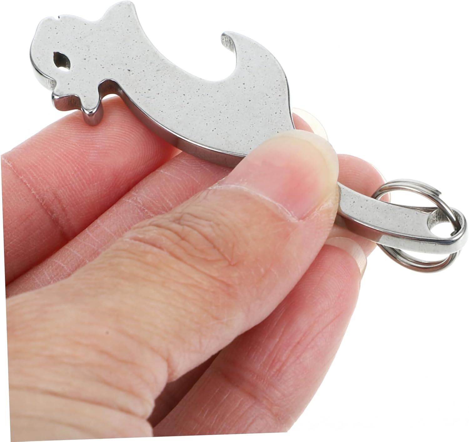 Beverage Bottle Opener with Creative Key Chain Design