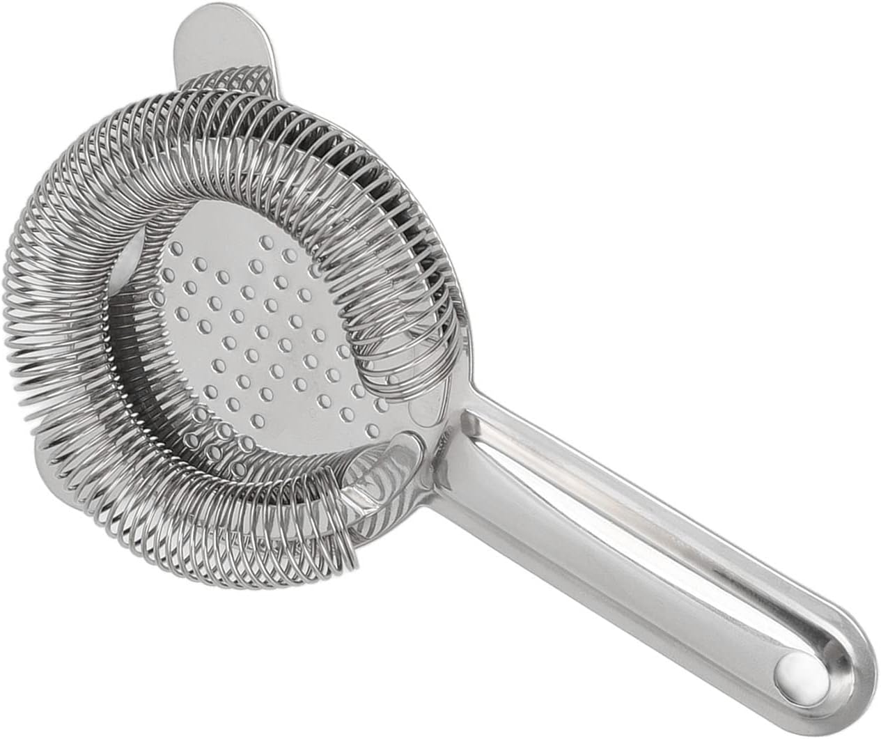 Premium 304 Stainless Steel Cocktail Strainer - Perfect for Home Restaurant Use
