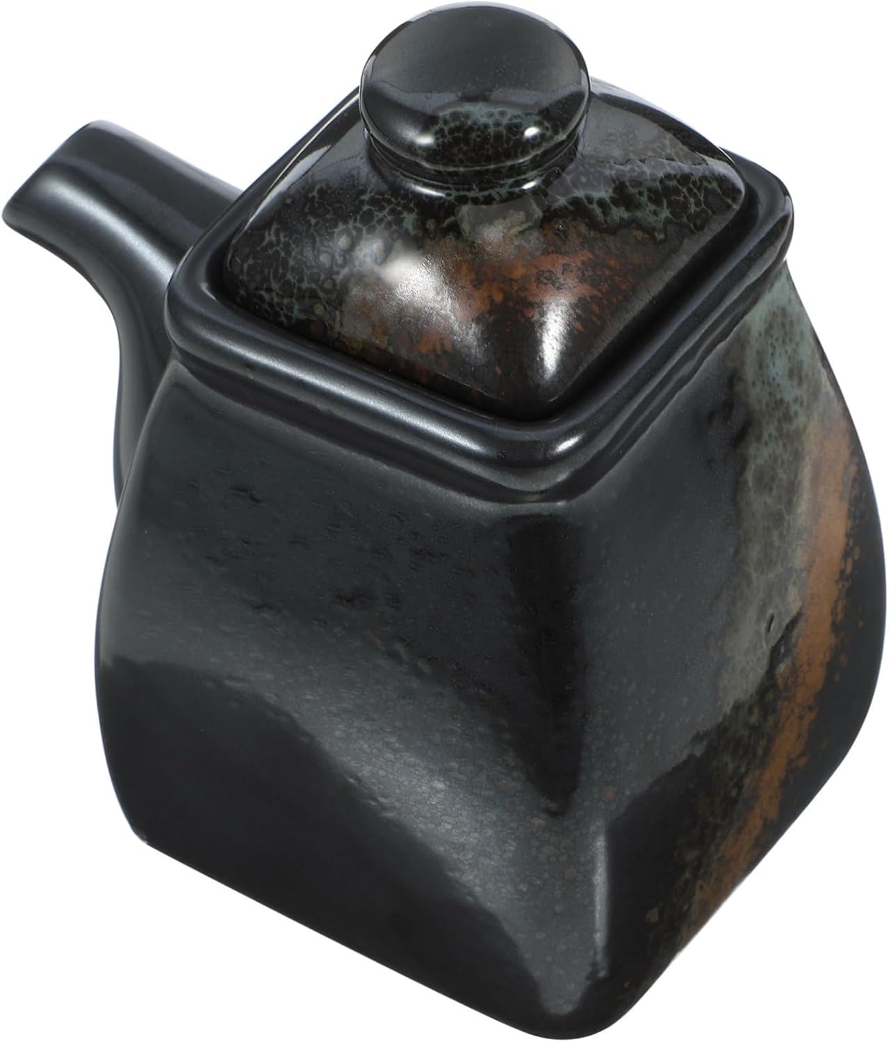 Japanese Soy Sauce Dispenser Ceramic Kitchen Ose Gaseru Oiw Shell 95mm