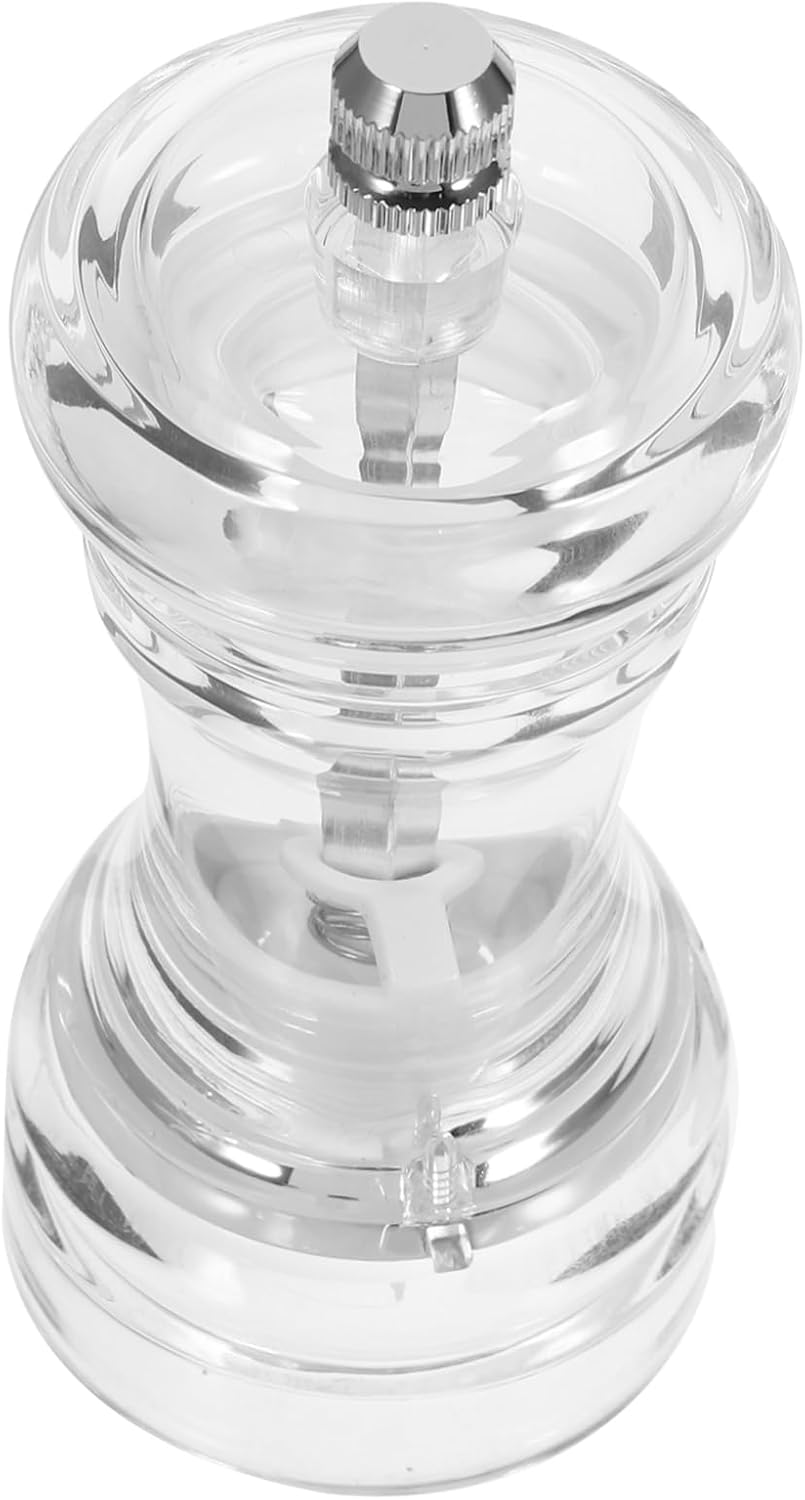 Acrylic Condiment Bottle Pepper Mill Shaker Salt Pepper Mill Set