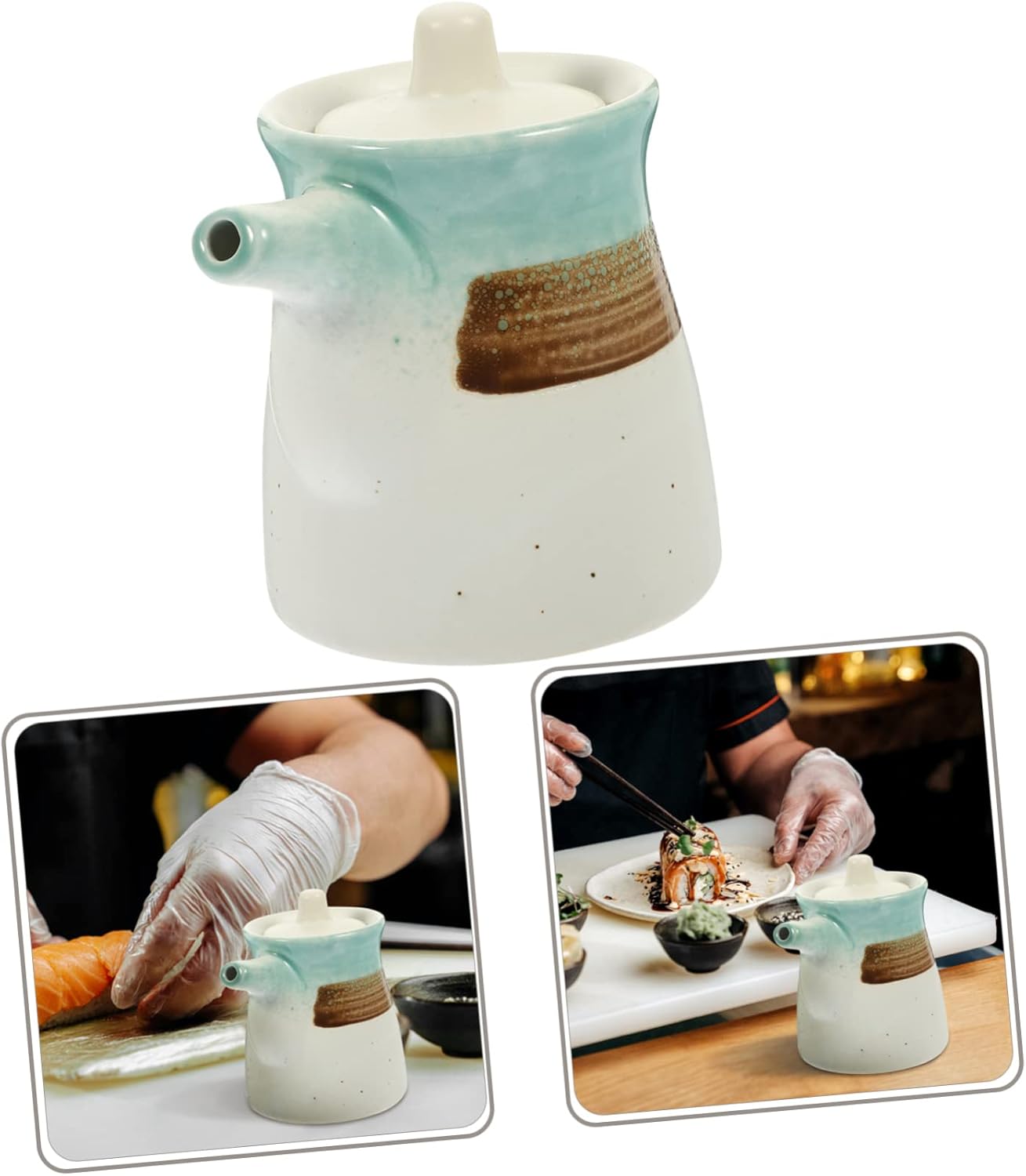 Mikinona Japanese Soy Sauce Dispenser Handcrafted in Japan Durable and Aesthetic