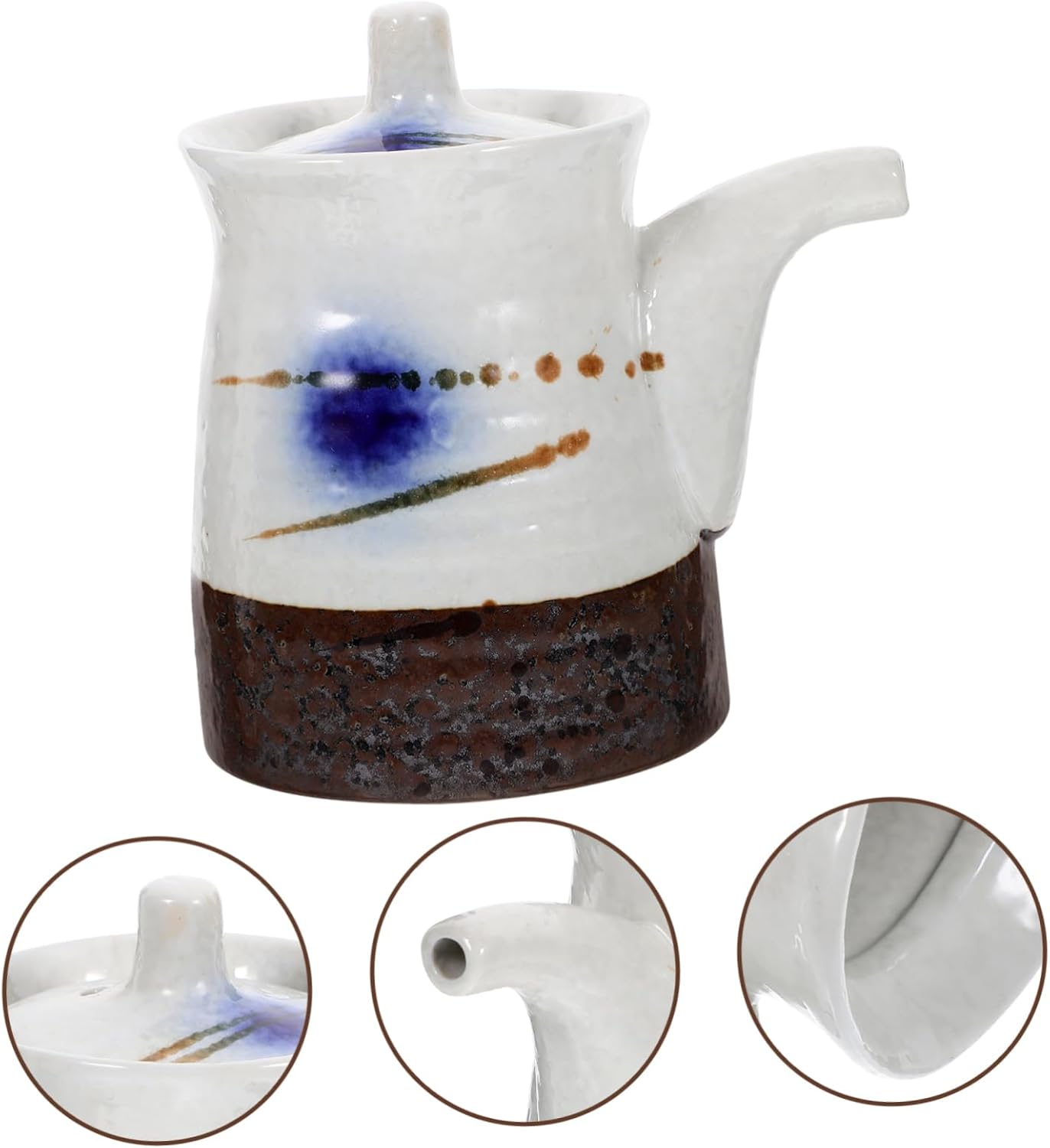 FE Aloha Japanese Style Ceramic Soy Sauce Dispenser
