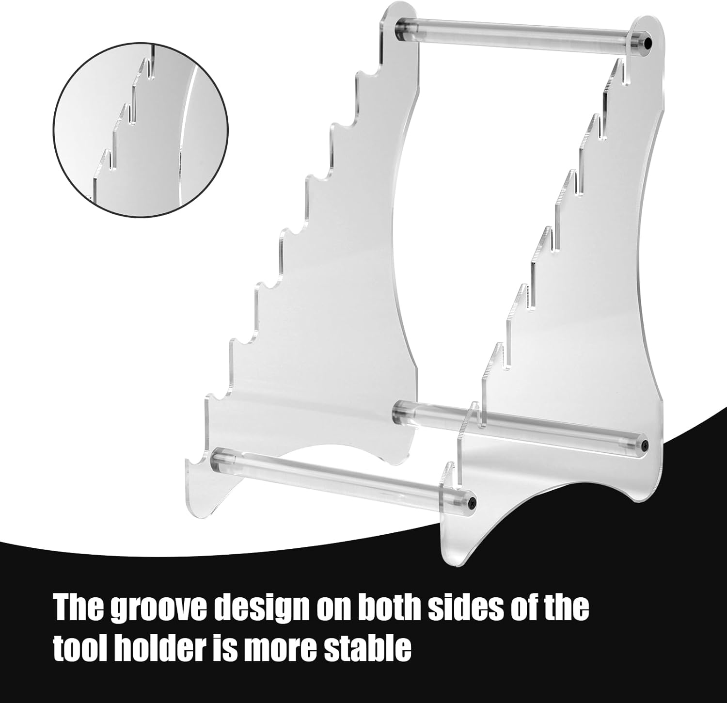 Biobasedon Acrylic Knife Display Stand