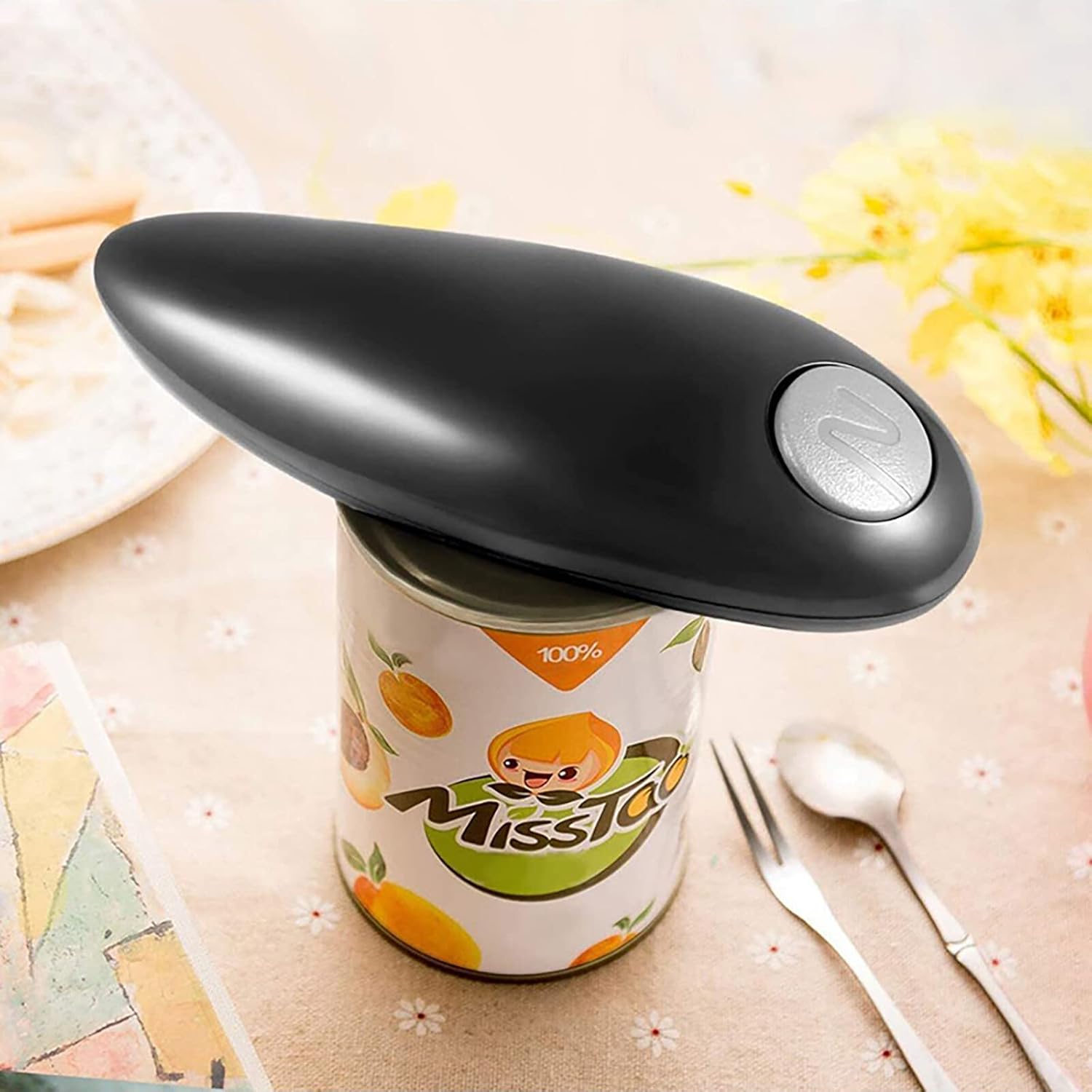 No Sharp Edges Electric Can Opener