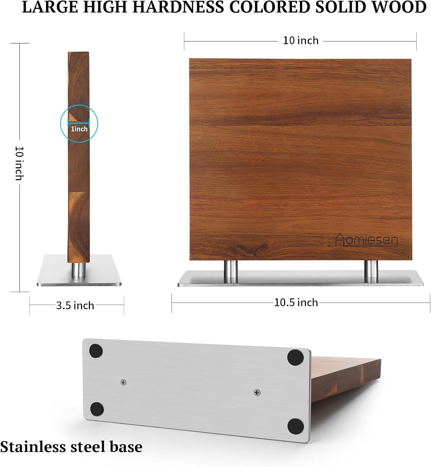 Magnetic Knife Block for Kitchen Organization