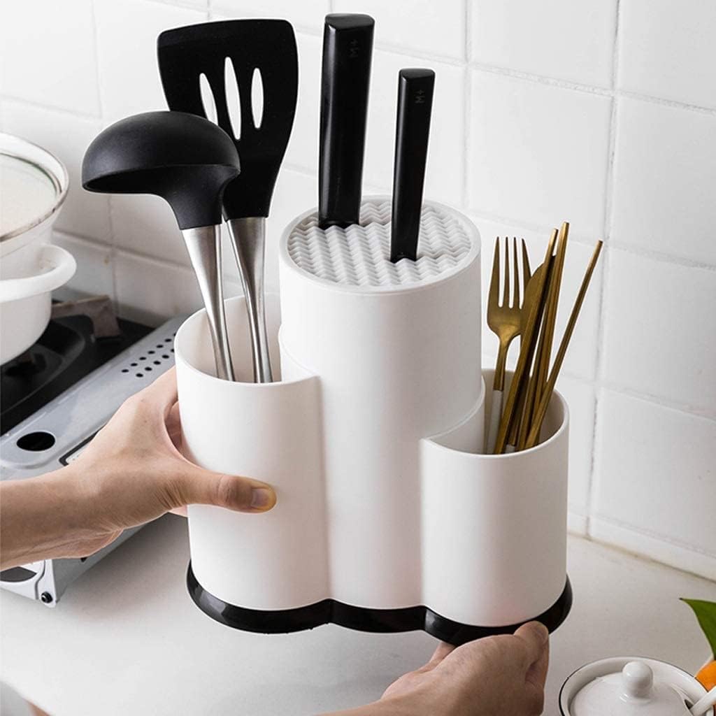 ZAEGO Kitchen Knife Holder Durable Kitchen Tool Storage Block