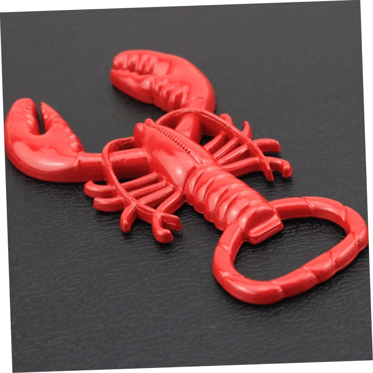 3-Piece Crawfish Bottle Opener Keychain