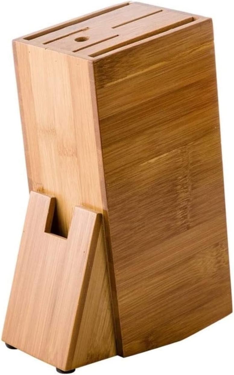 ZAEGO Bamboo Knife Holder Durable Kitchen Tool Storage