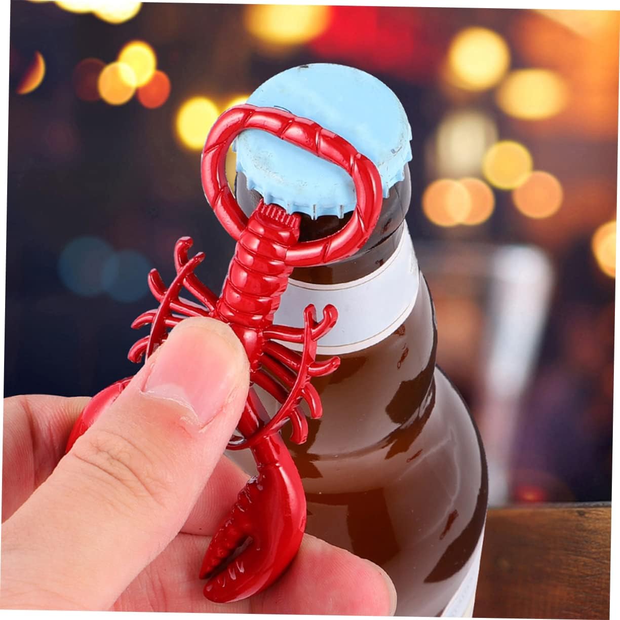 3pcs Funny Zinc Alloy Bottle Opener Keychain