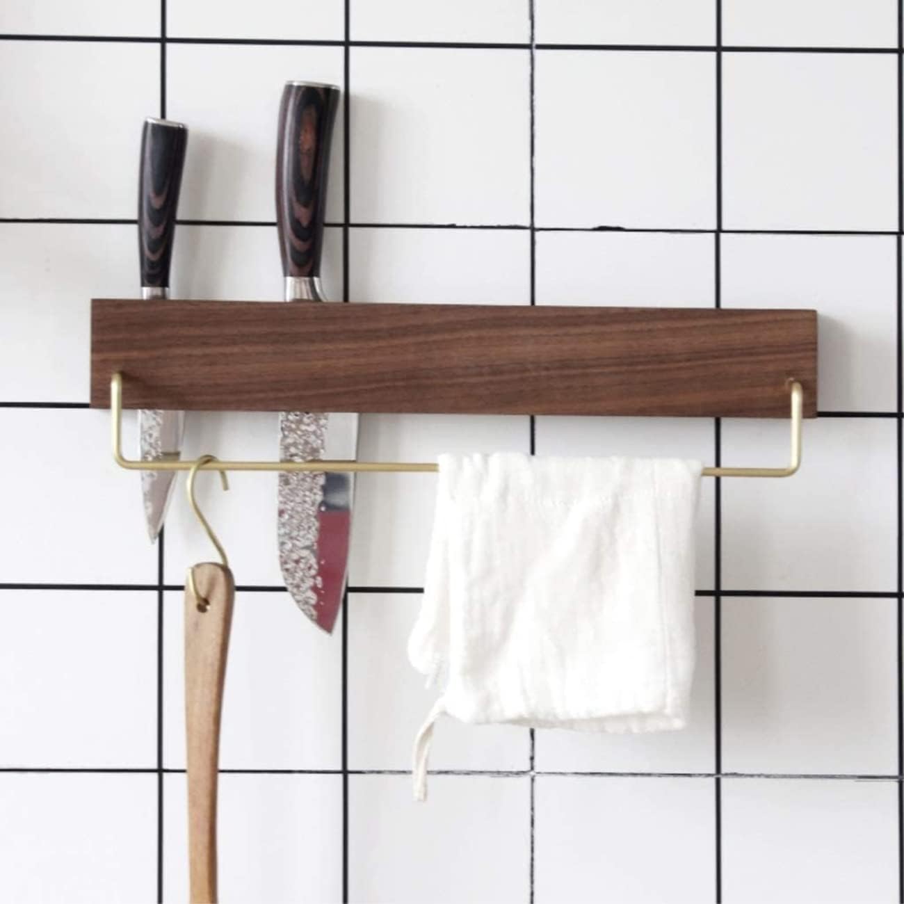 ZAEGO Kitchen Knife Holder Durable and Stylish for Walls