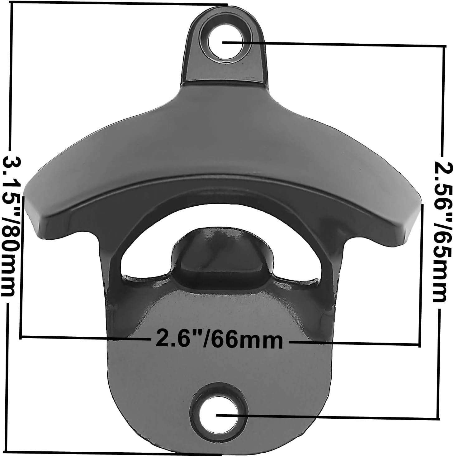 Premium Wall-Mounted Beer Bottle Opener Set for Home Bar