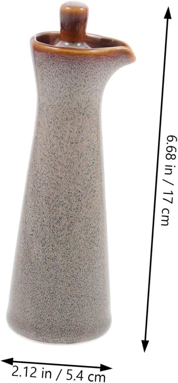 Elegant Ceramic Condiment Bottle