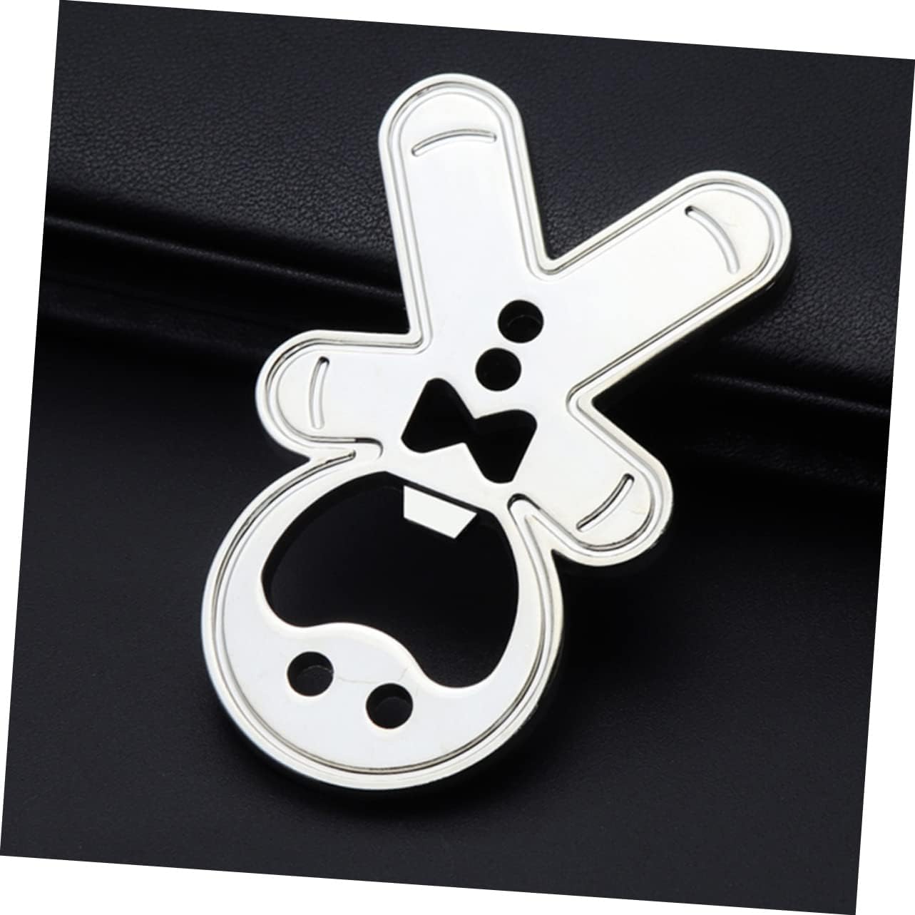 Cabilock 2pcs Zinc Alloy Bottle Opener Keychain
