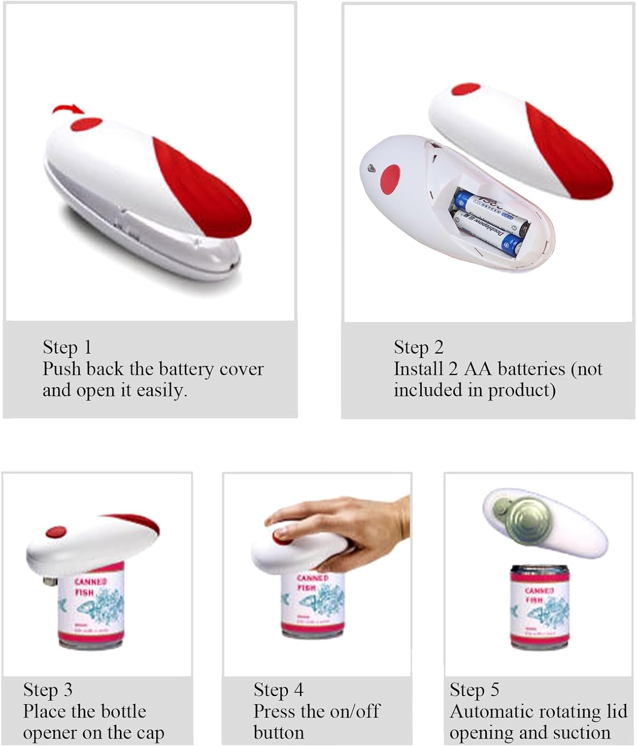 Electric Can Opener Jar Opener