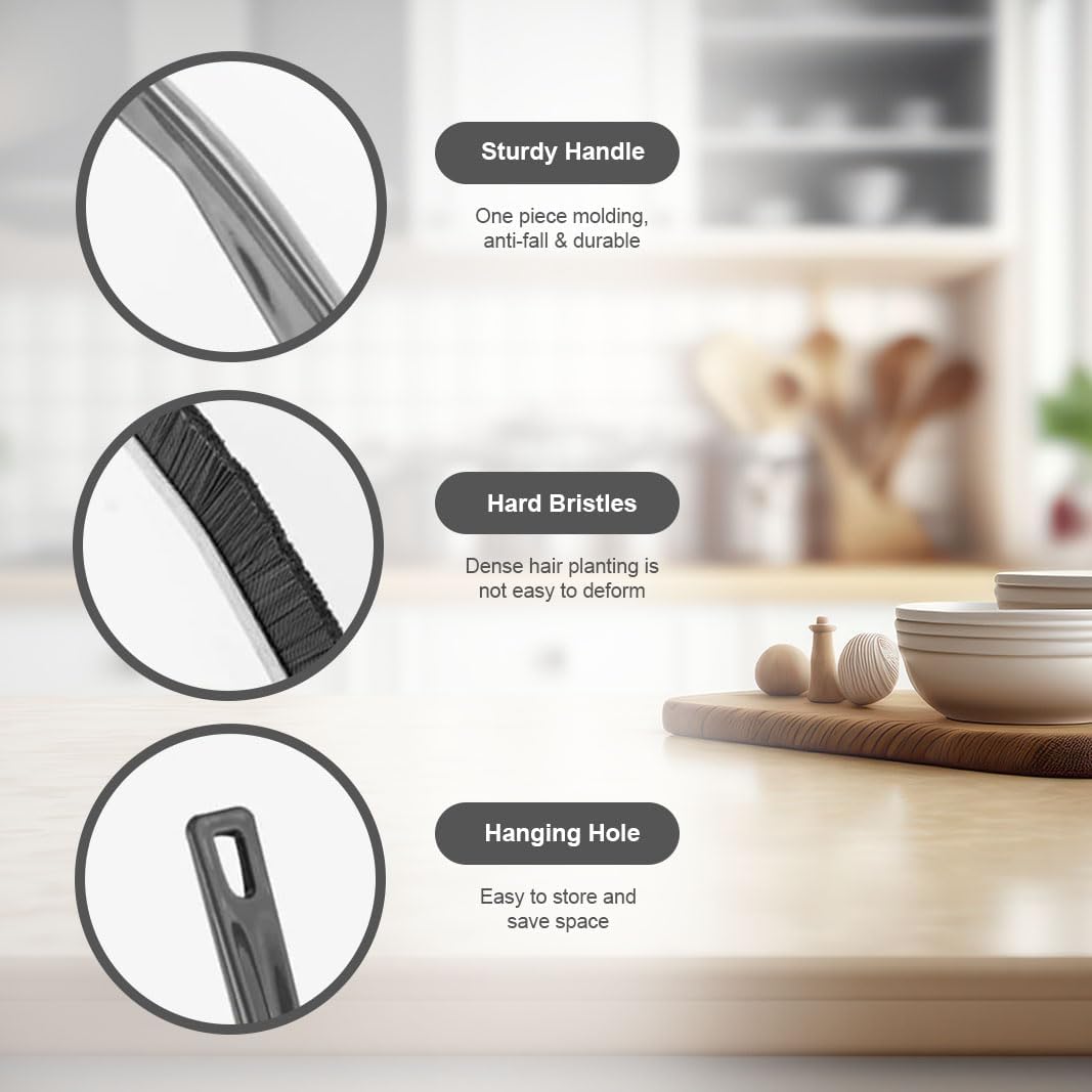 3-Piece Multifunctional Crevice Surface Cleaning Set