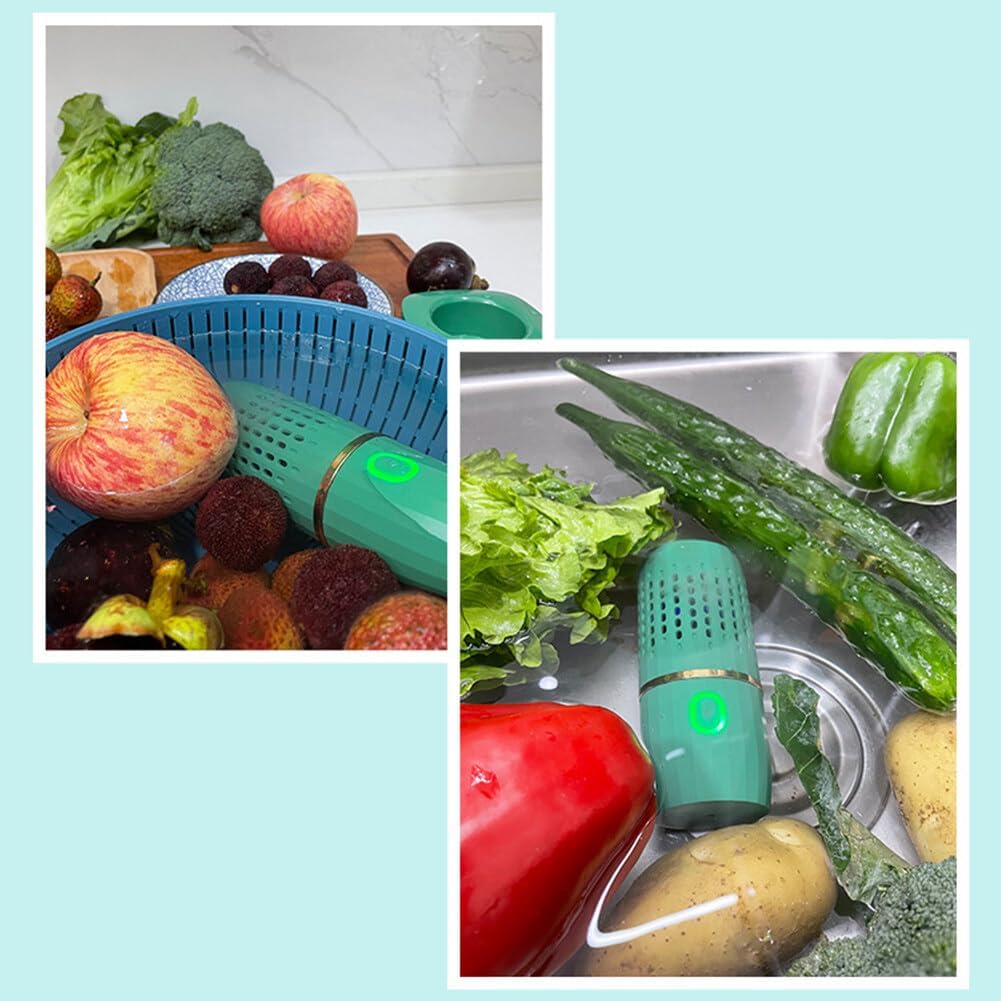 Fruit VegetableWirelessConvenientPortable Veggie Cleaner Device for Kitchen