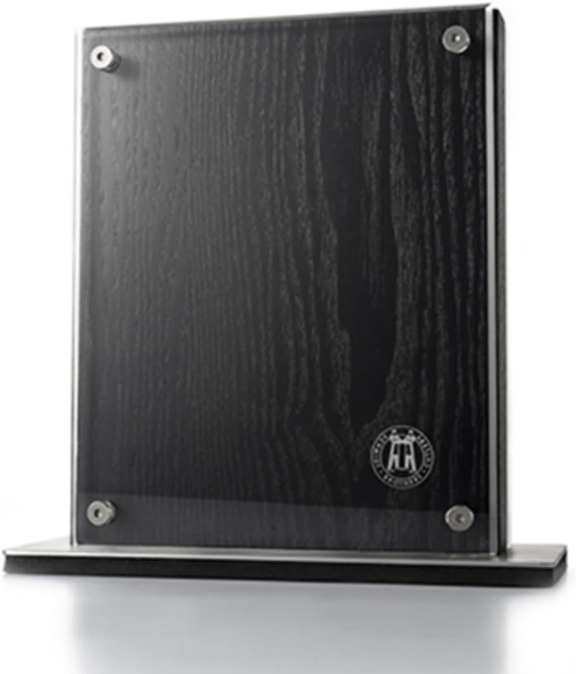 Schmidt Brothers Midtown Magnetic Knife Block 8-10 Knives Acacia Acrylic Shield