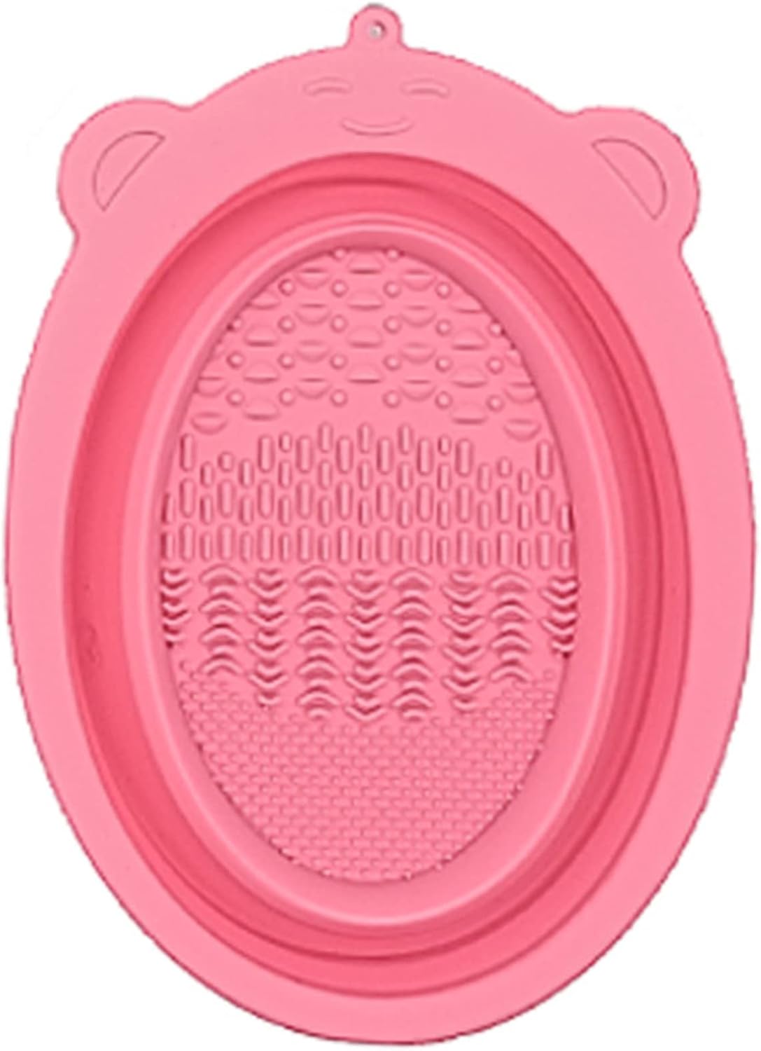 Multifunctional Brush Cleaning Cup Mat Bowl Travel Errors Mat Gift Pink