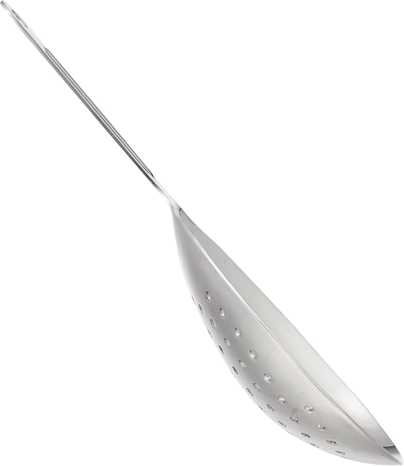 Elegant Mixing Glass Strainer Oval Silver