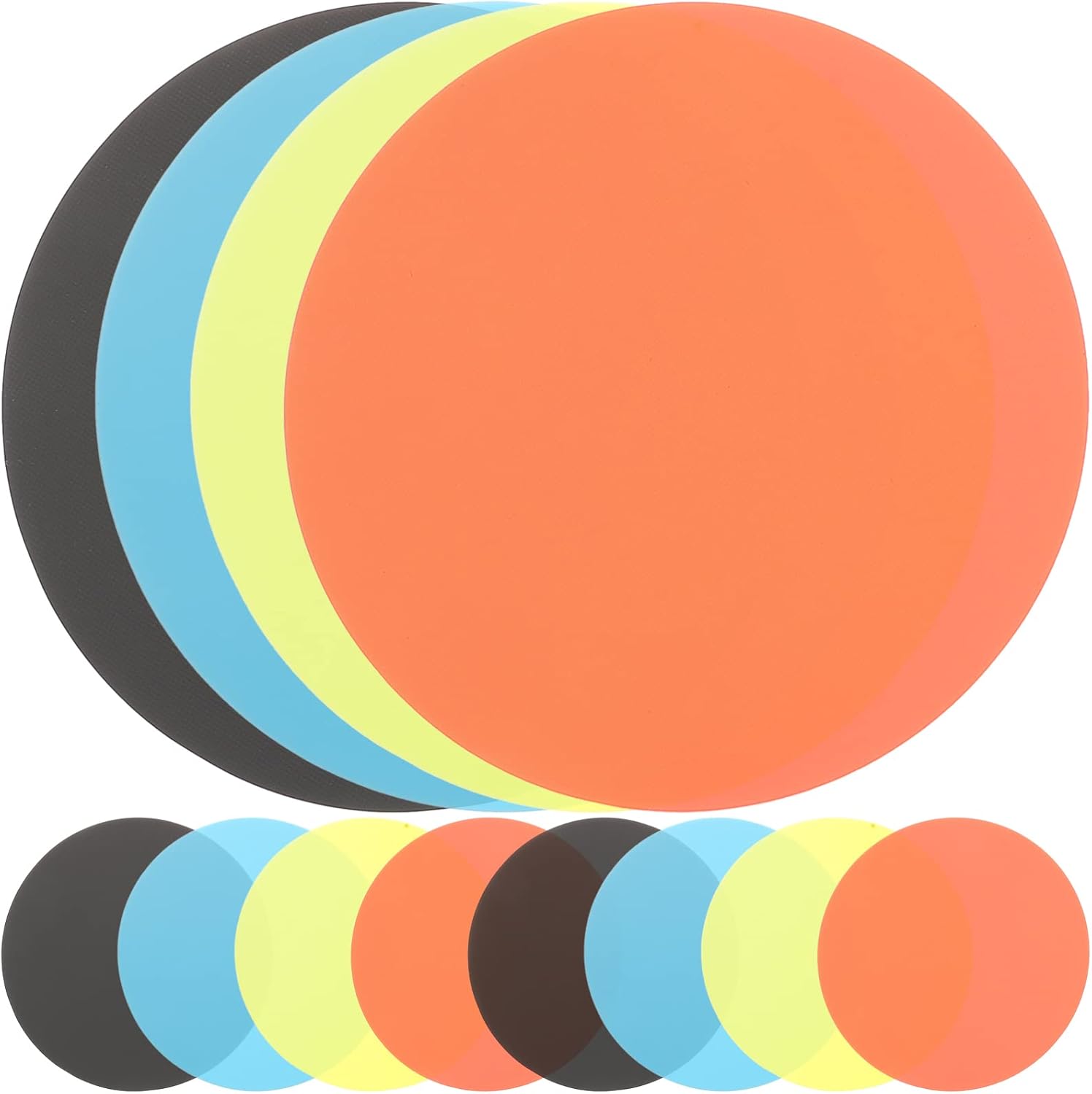 12-Piece Silicone Jar Opener Coasters