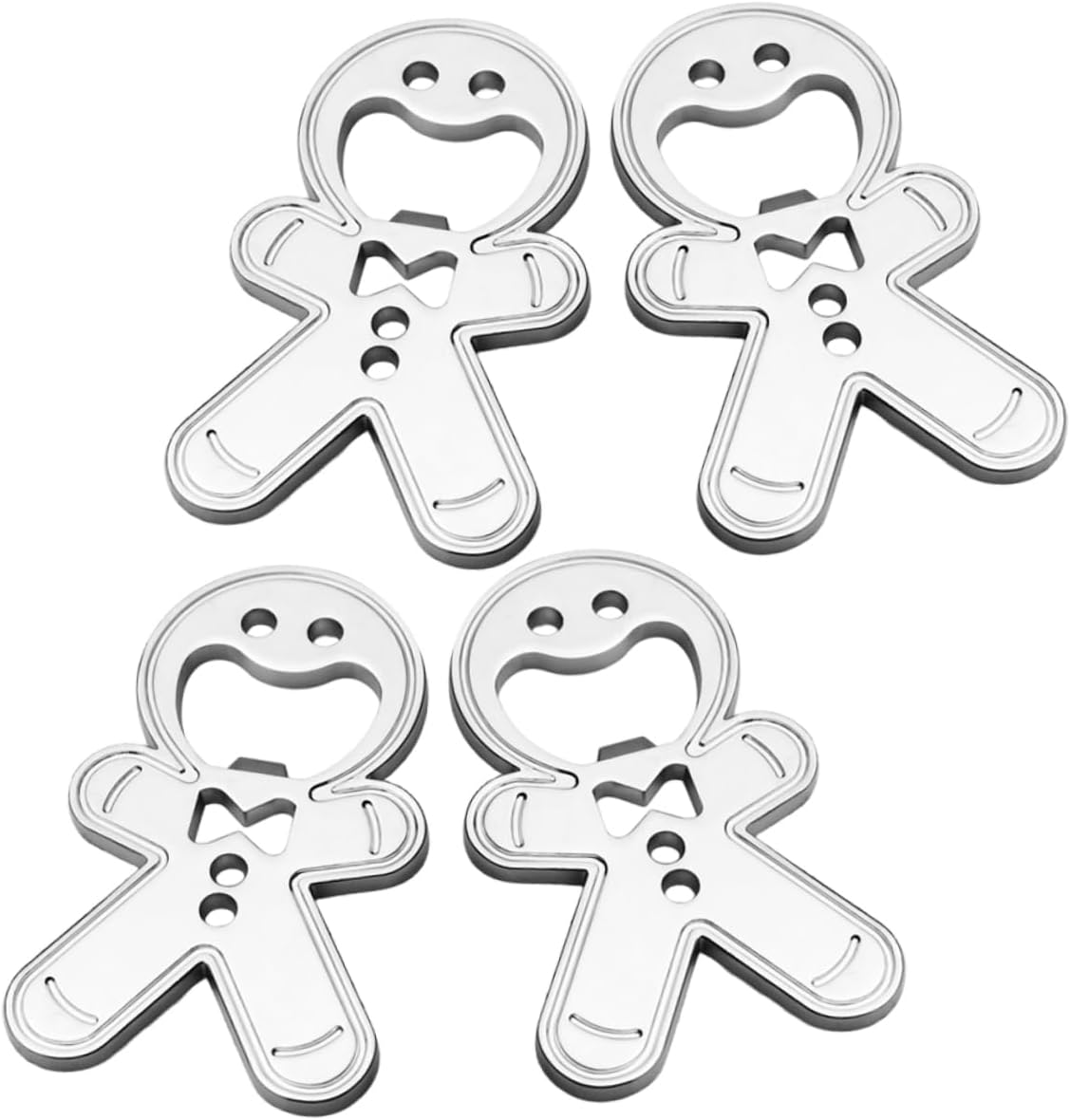 Zerodeko 4-Piece Bottle Opener Set