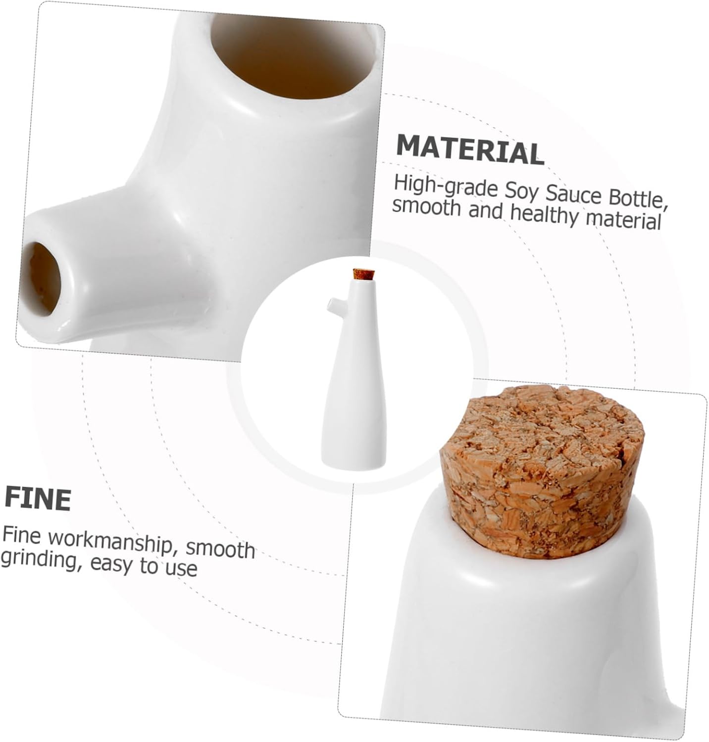 Multi-Function Ceramic Oil Dispenser