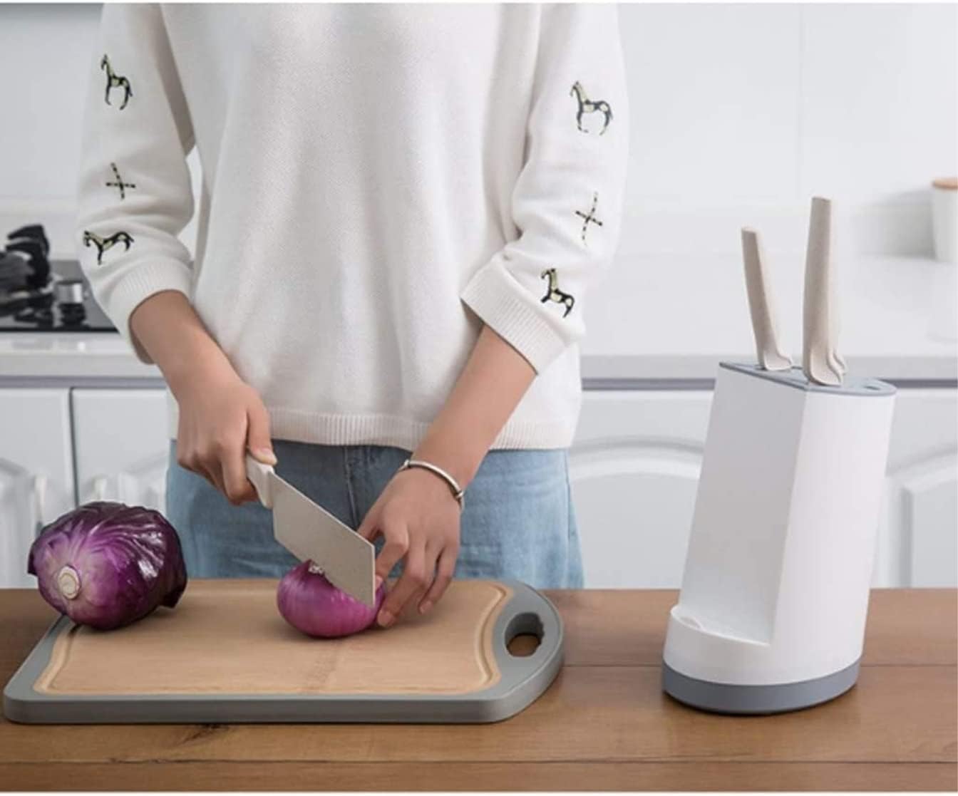 Durable Multifunctional Kitchen Knife Holder