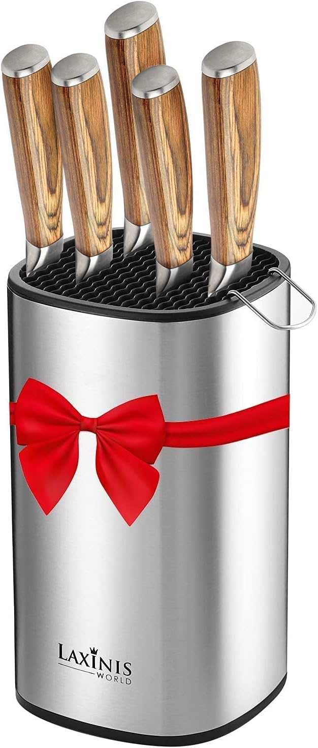 Stainless Steel Knife Block