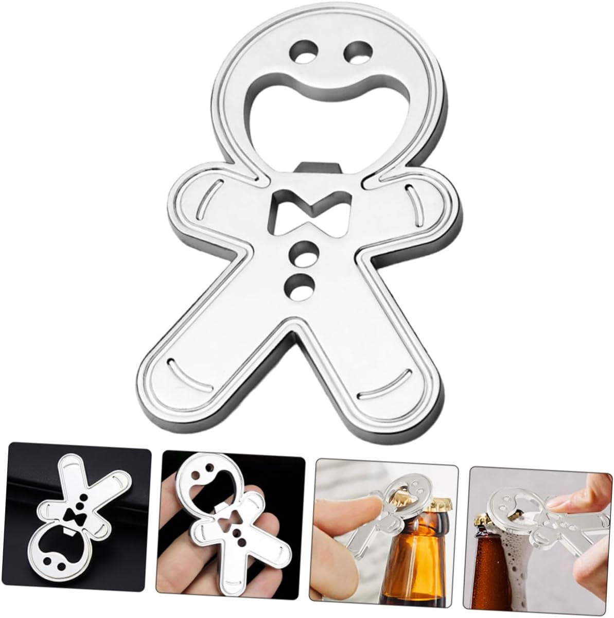 Zerodeko 4-Piece Bottle Opener Set