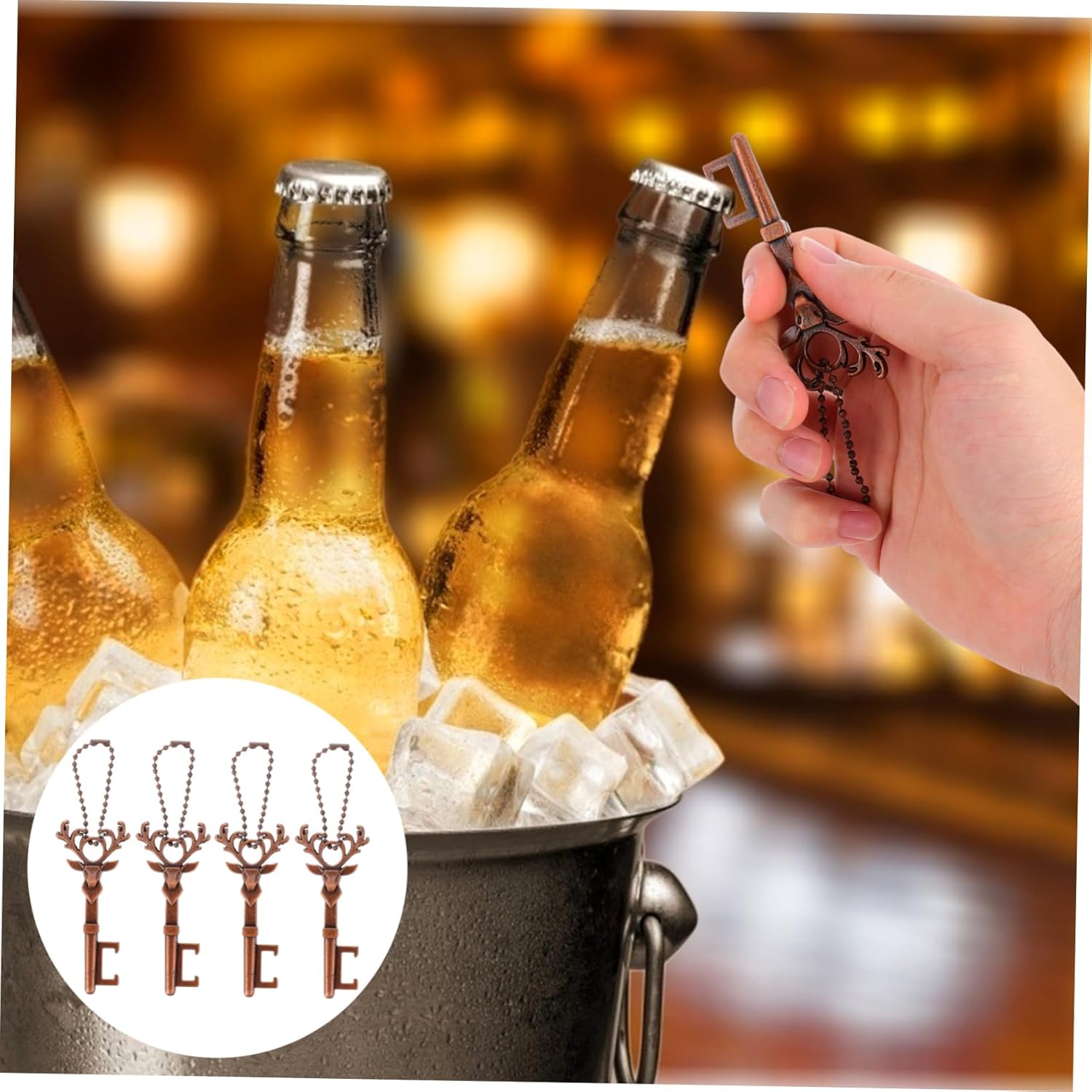 ShowerOro deer head key opener