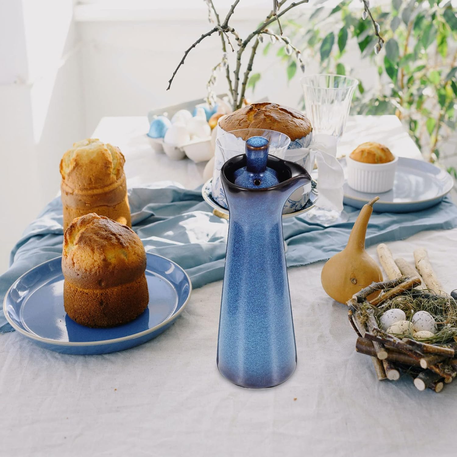 Hemoton Kiln - Compact Durable Oil Vinegar and Condiment Dispenser