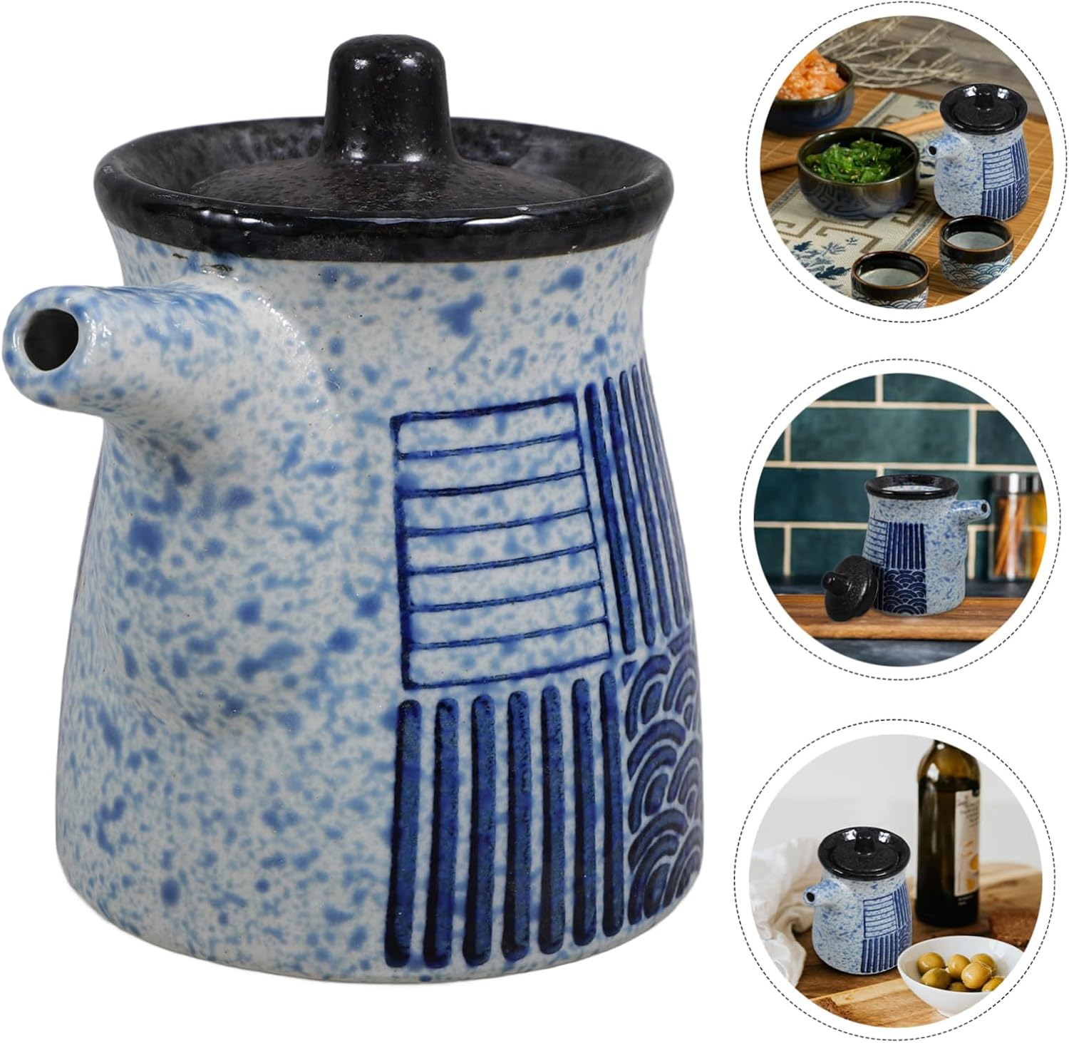 Hoement Japanese Oil Vinegar Dispenser