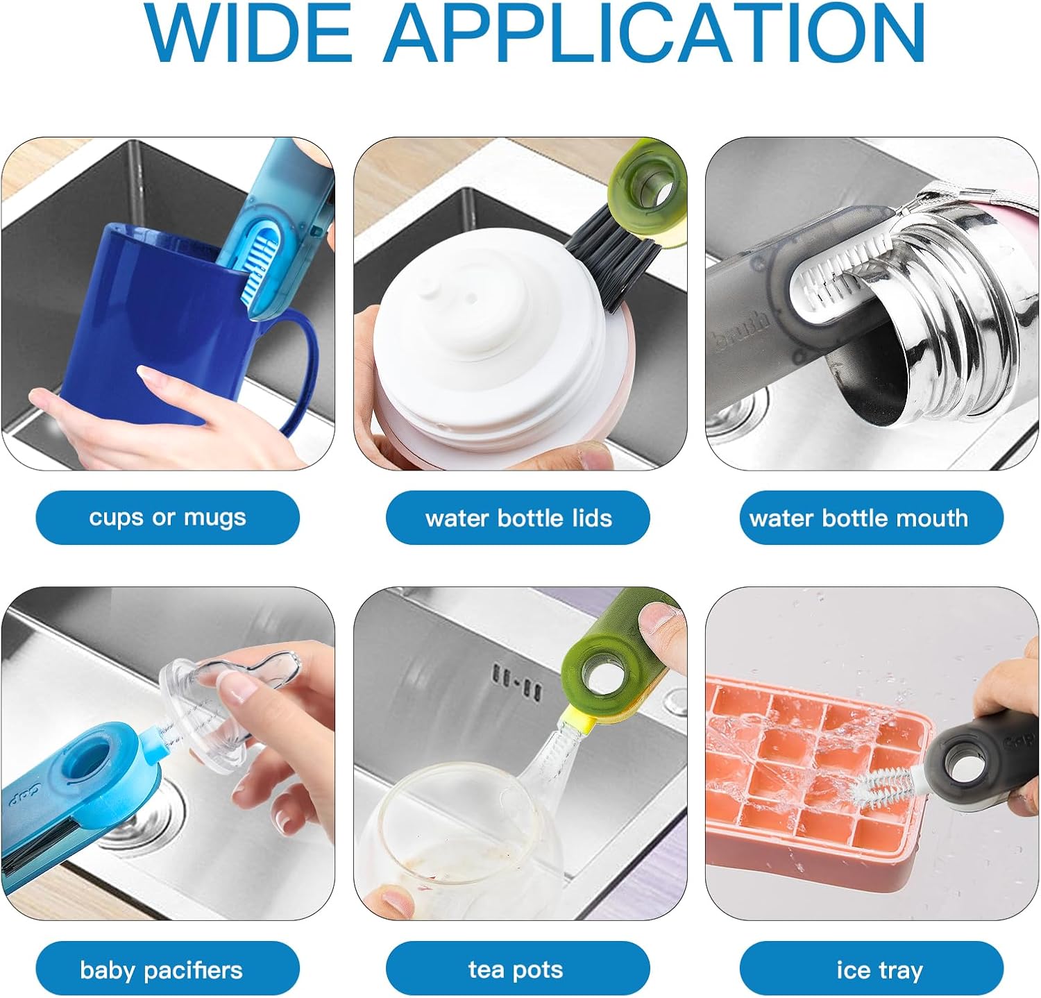 BEABOY 3 in 1 Multifunctional Cleaning Brush