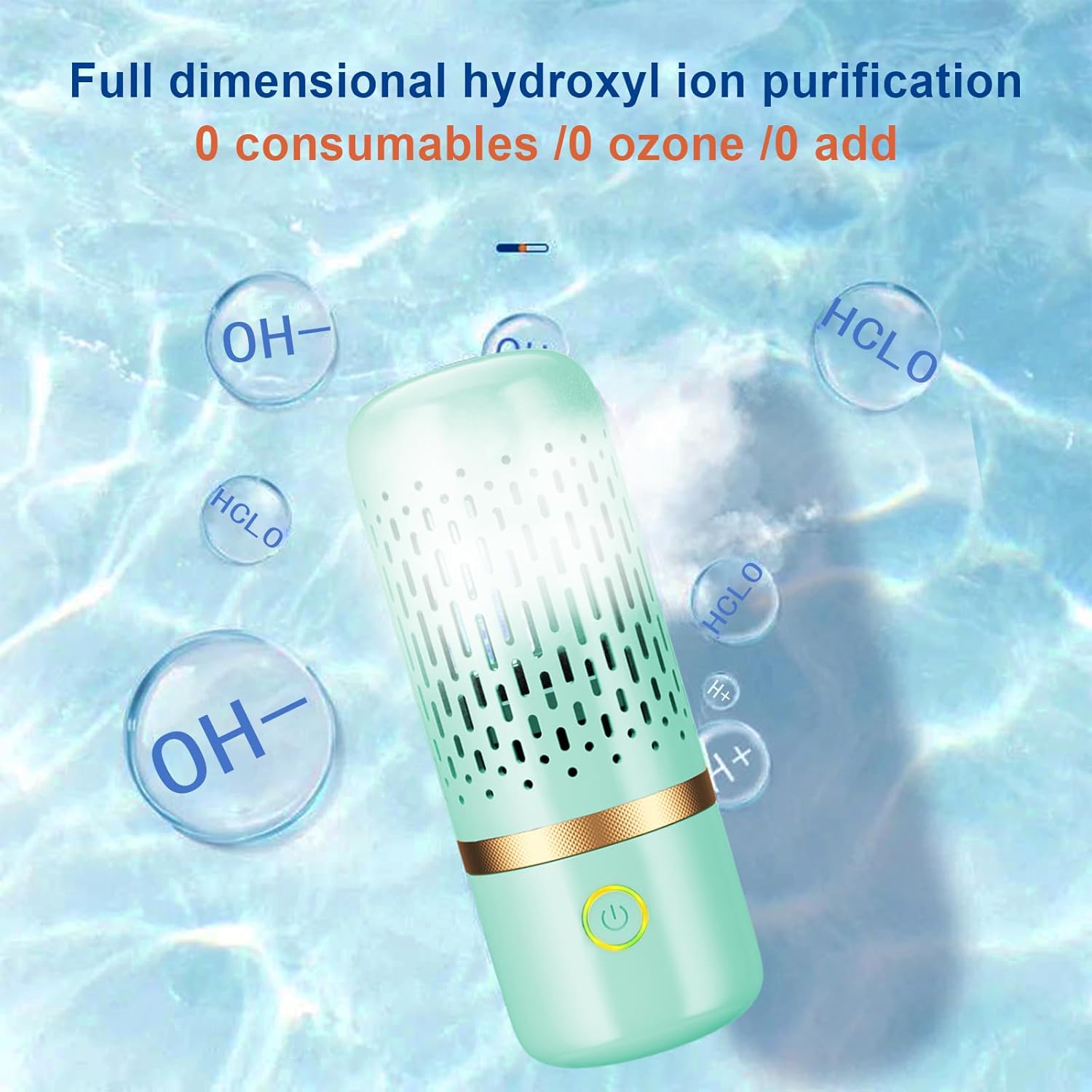 Ultrasonic Fruit Vegetable Washer Portable IPX7 Waterproof