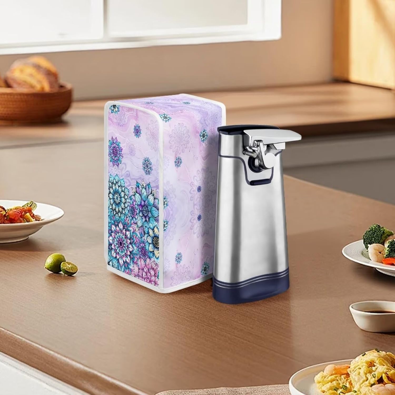 Boho Dust and Stain Protection Can Opener Cover