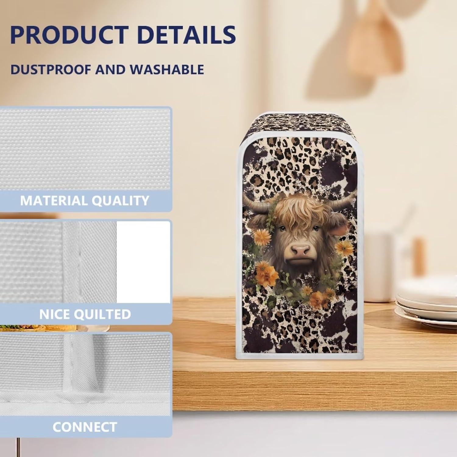 Leopard Cattle Can Opener Cover
