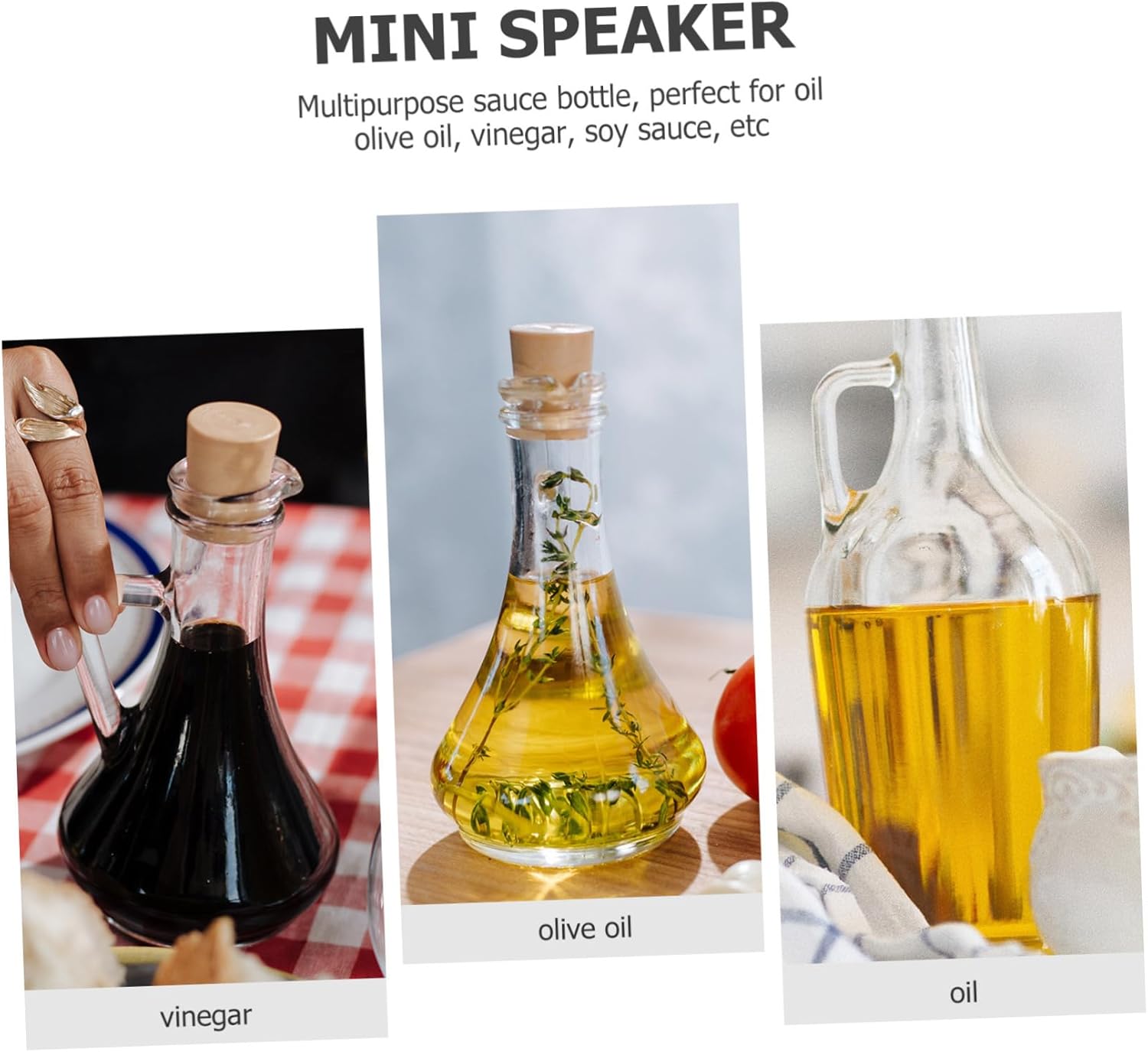 Zerodeko Multi-Functional Oil Bottle Dispenser