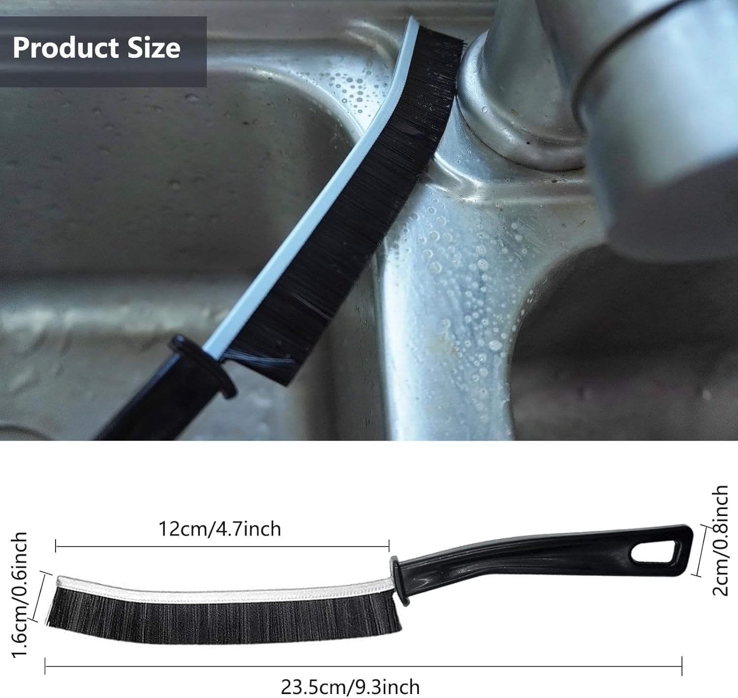 4PCS Multifunctional Crevice Cleaning Brush Set