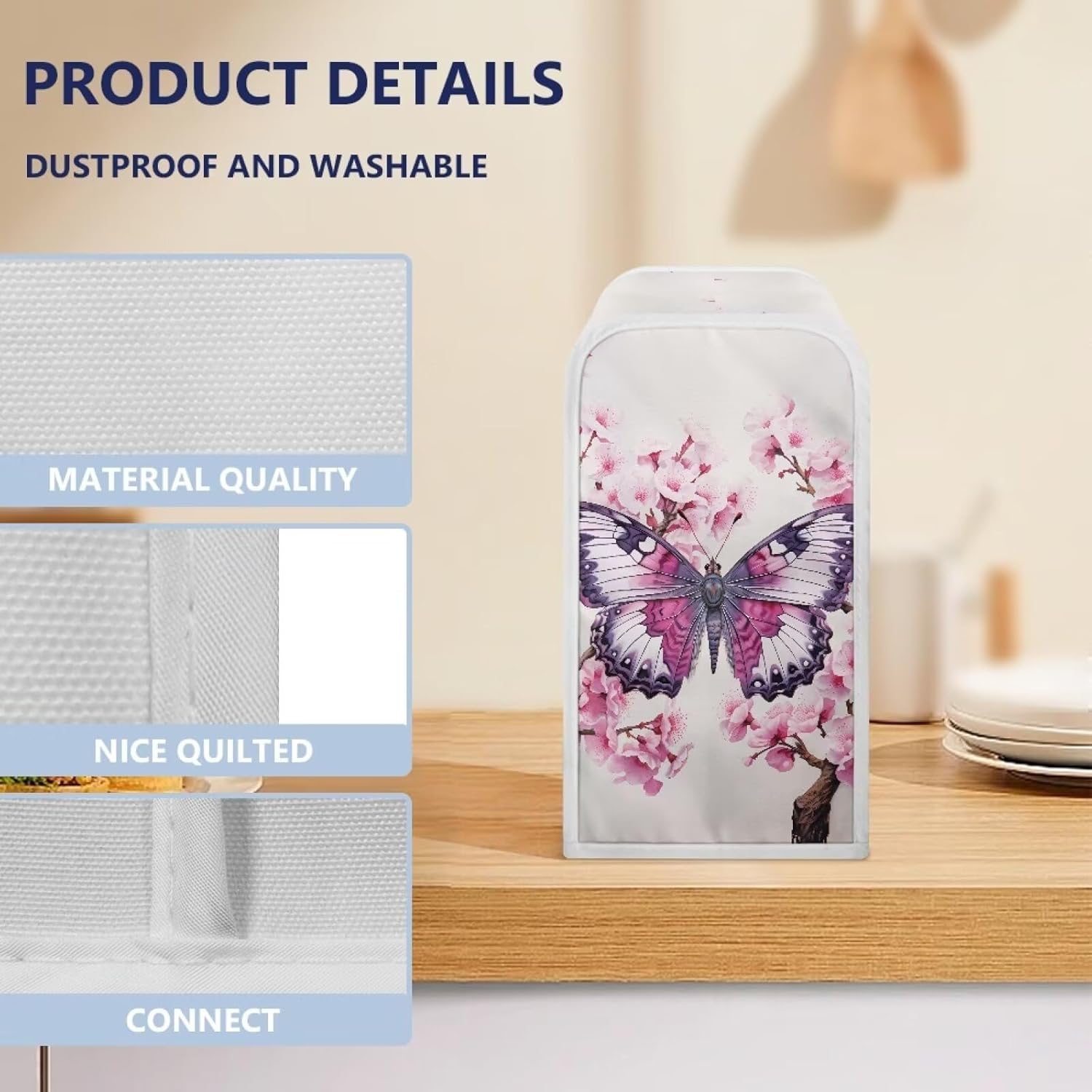 Lining Your Kitchen with Anzejudy Butterfly Flower Can Opener Cover
